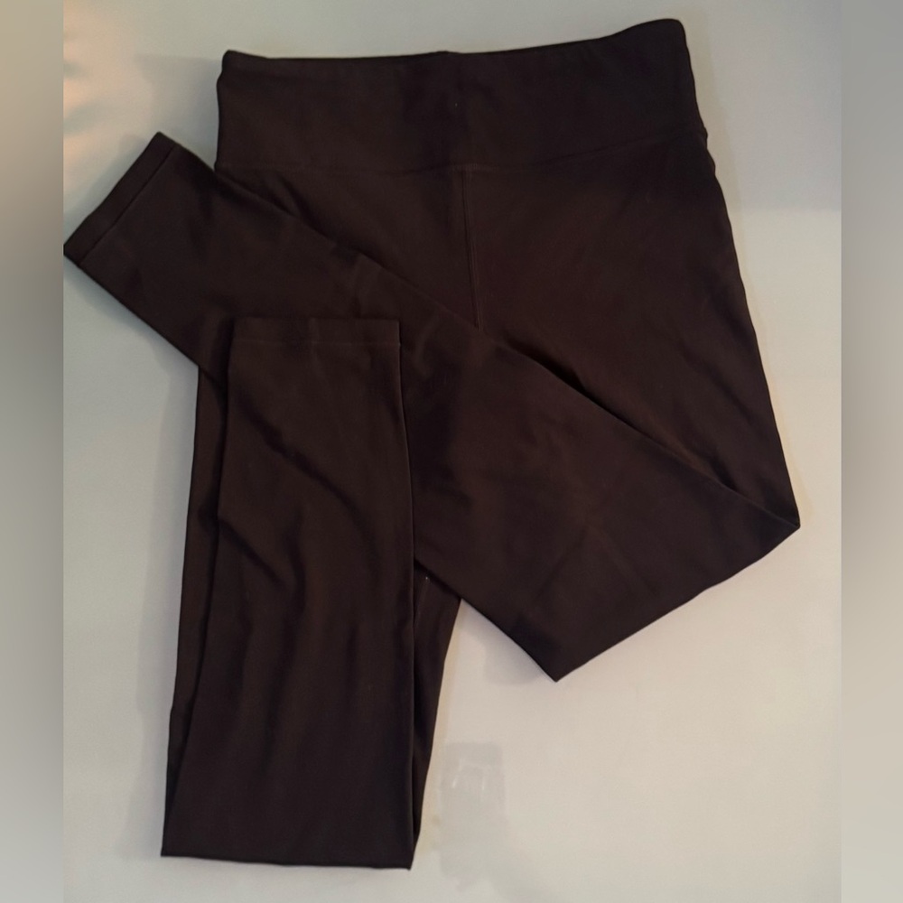 Athleta Black Leggings Matte Finish Casual Wear